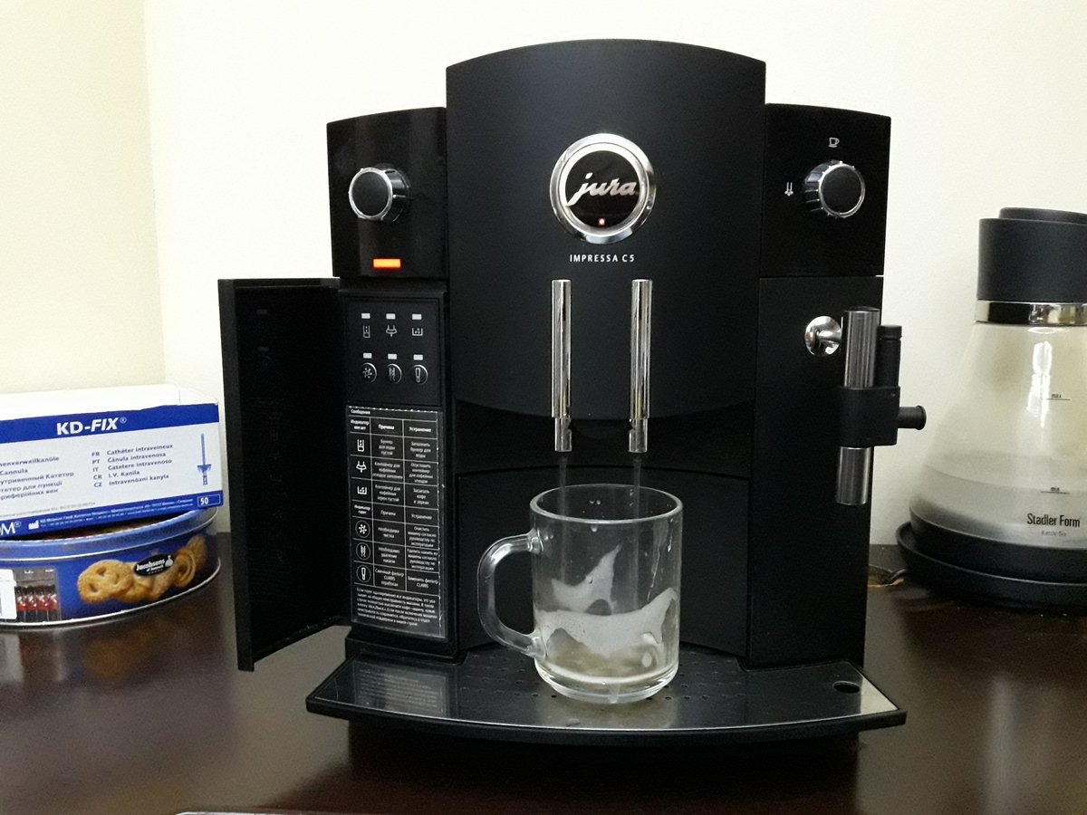 Ремонт кофемашин Jura в Калининеце